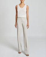 AMARA Straight Leg Pant in Wool Blend Stretch