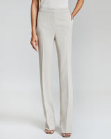 AMARA Straight Leg Pant in Wool Blend Stretch