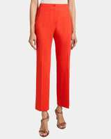 ROMA Straight Leg Ankle Pant in Stretch Cotton