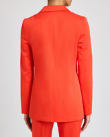 ROWAN Double Breasted Two-Button Jacket in Stretch Cotton