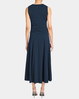 JOSIE Sleeveless Midi Dress in Cotton Blend