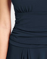 JOSIE Sleeveless Midi Dress in Cotton Blend