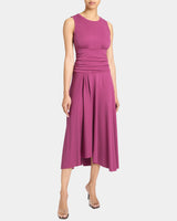 JOSIE Sleeveless Midi Dress in Cotton Blend