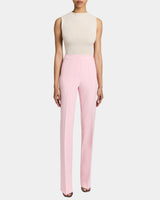 AMARA Straight Leg Pant in Soft Stretch Crepe