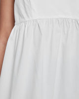 JOY Sleeveless Ruffle Top in Cotton Poplin