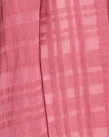 NADIA Sleeveless A-Line Short Dress in Laser Cut Linen