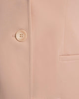 JUNO Double Button Jacket in Soft Stretch Crepe
