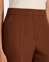 PRIMA Straight Leg Pants in Soft Stretch Crepe