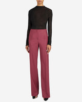 DELLA Straight Leg Pants in Stretch Wool