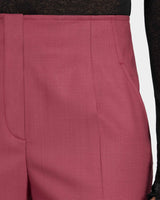 DELLA Straight Leg Pants in Stretch Wool