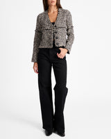 REGINA Relaxed Fit Jacket in Modern Tweed