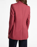 FREYA Three Button Jacket in Stretch Wool