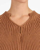 JOHANNA Mix Media Cap Sleeve Midi Dress