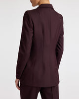 PACO Double-Breasted Six-Button Jacket in Wool Stretch.