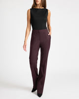 AMARA Straight Leg Pant in Virgin Wool Stretch