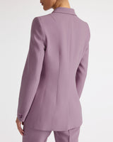 PACO Double-Breasted Six-Button Jacket in Wool Stretch.