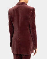 MILLI Long Velvet Jacket in Luxury Stretch Velvet
