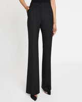 BETH Flared Pant in Virgin Wool Stretch
