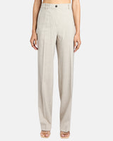 CLARICE Straight Leg Pants in Soft Viscose Blend