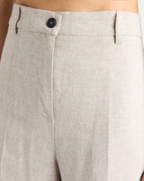 CLARICE Straight Leg Pants in Soft Viscose Blend