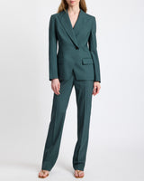 AMARA Straight Leg Pant in Wool Stretch