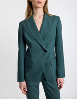 MALLI Single Button Wool Stretch Jacket