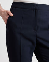 BETHANY Flared Pant in Virgin Wool Stretch