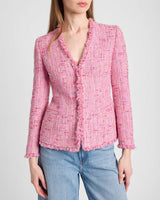 CYNTHIA Jacket in Luxury Cotton Blend Tweed
