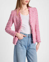 CYNTHIA Jacket in Luxury Cotton Blend Tweed