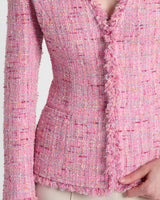CYNTHIA Jacket in Luxury Cotton Blend Tweed