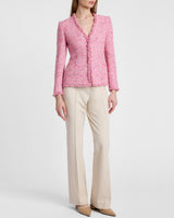 CYNTHIA Jacket in Luxury Cotton Blend Tweed