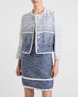 VALERIE Short Jacket in Ombre Modern Tweed