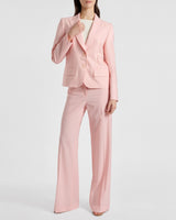 CAMILA Wide Leg Pants in Tropical Wool Stretch