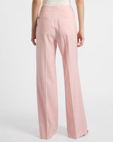 CAMILA Wide Leg Pants in Tropical Wool Stretch