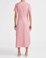 MADELINE Multi-Panel Dress in Stretch Cotton