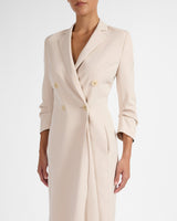 LIBRA Modern Blazer Dress in Soft Stretch Crepe
