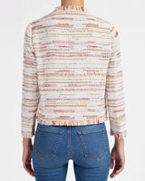 REGGIE Cropped Jacket in Modern Tweed