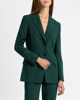 ENRICA Two-button Jacket in Soft Stretch Twill