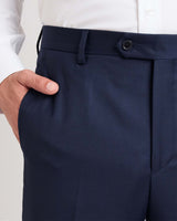 ROMA2 Super 130's Bi-Stretch Wool Trousers