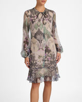 DRAKE Silk Printed Dress