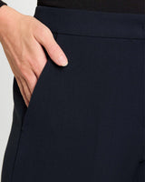 AMARA Straight Leg Pant in Soft Stretch Crepe