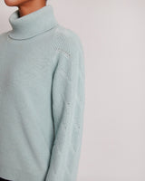 DANA Cowl Neck Sweater with Bell Sleeves