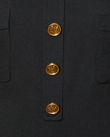 FANNY A-Line Sleeveless Dress in Luxury Wool Crepe