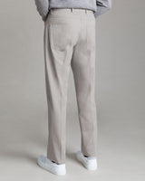 Taupe Cotton & Cashmere Pant, Made in Italy