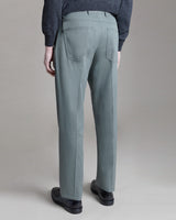 Sage Cotton & Cashmere Pant, Made in Italy