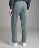 Sage Cotton & Cashmere Pant, Made in Italy