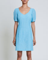 BIANCA Shift Dress with Puff Sleeves