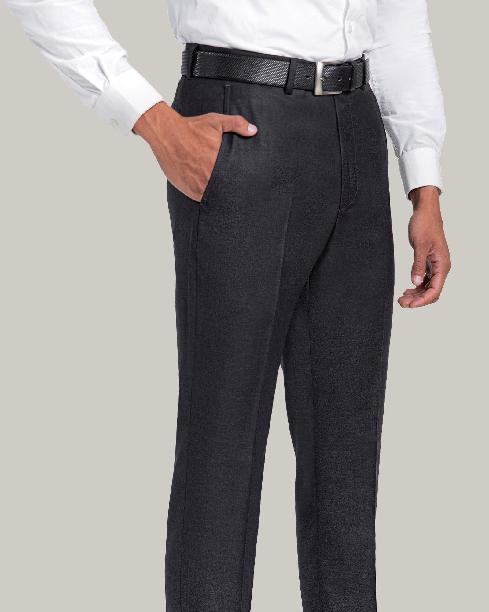 パンツ Loro Piana Cotton Slacks MADE IN ITALY Loro Piana Black Cotton Pants – StudioSuits