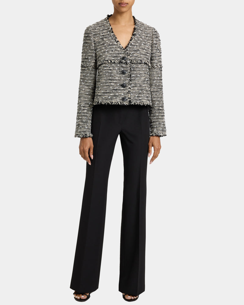 REGINA Relaxed Fit Jacket in Modern Tweed