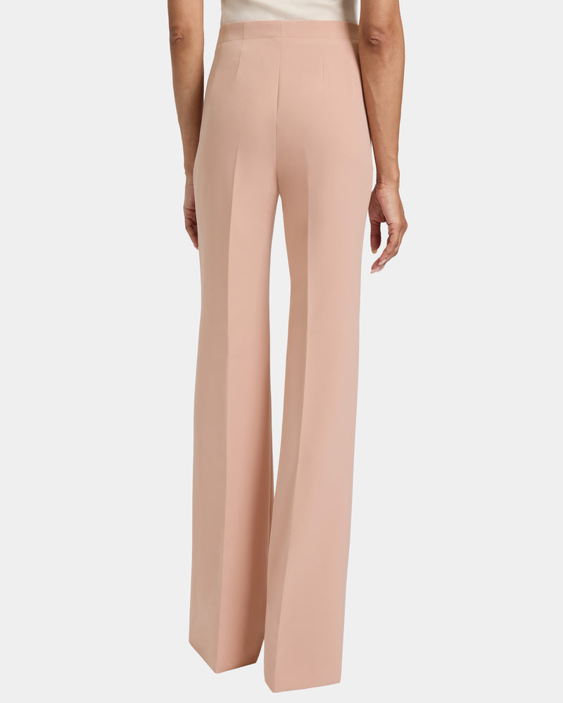 BETH Mid-Rise Flared Pant in Soft Stretch Crepe